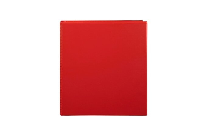 PE Binder A4 2 Ring 50mm Red