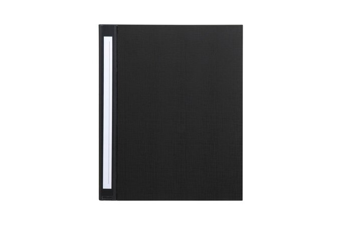 PE Binder Deluxe A4 3 Ring 25mm Black