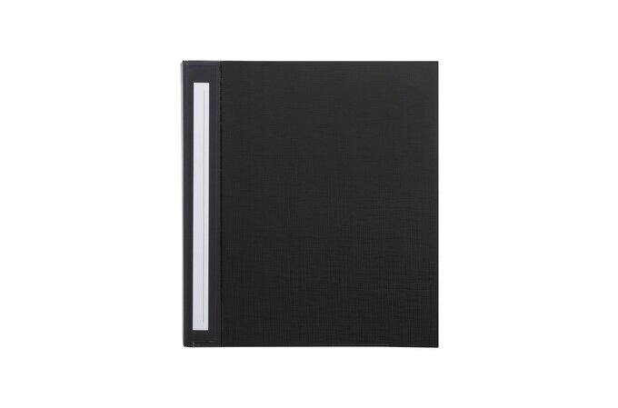 PE Binder Deluxe A4 4 Ring 50mm Black