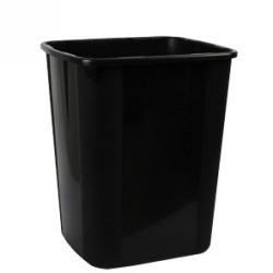 Waste Paper Bin Recycled Italplast 32L Black