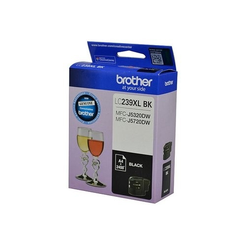 Brother LC239XL Black Ink Cart - Up to 2,400 pages