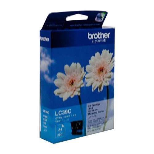 Brother LC39 Cyan Ink Cart - 260 pages