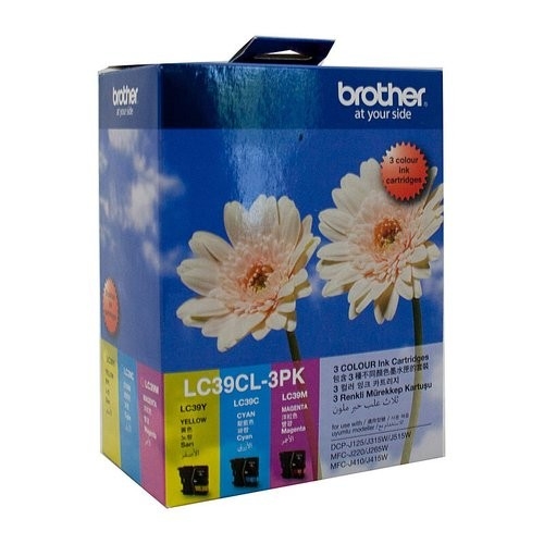 Brother LC39 CMY Colour Pack - 260 pages each