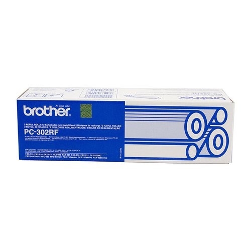 Brother PC302RF Refill Rolls - 235 pages each