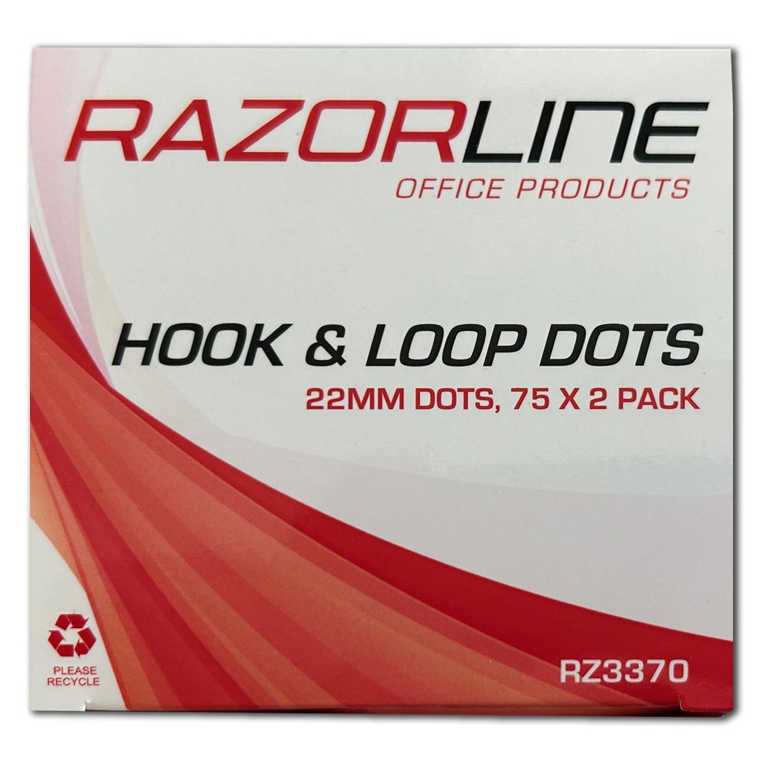 Razor Velcro Dot Hook & Loop - Pkt 75