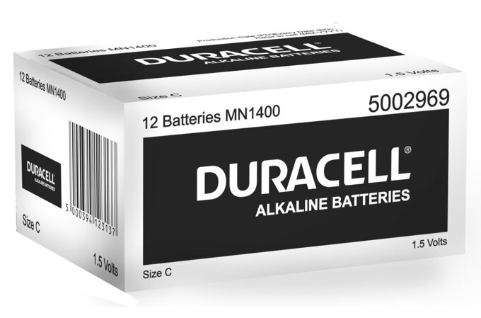 Duracell Battery C  -Box 12