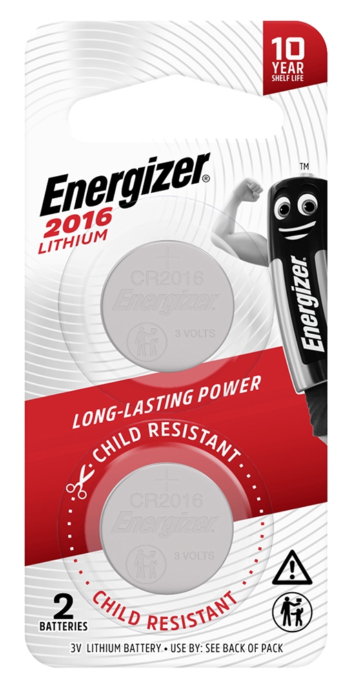 Energizer Battery 2016 3V CR2016-Pkt 2